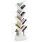 10-tier Tree Bookshelf with Drawer Free-standing Storage Bookcase